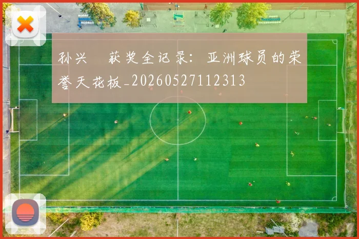 孙兴慜获奖全记录：亚洲球员的荣誉天花板_20260527112313